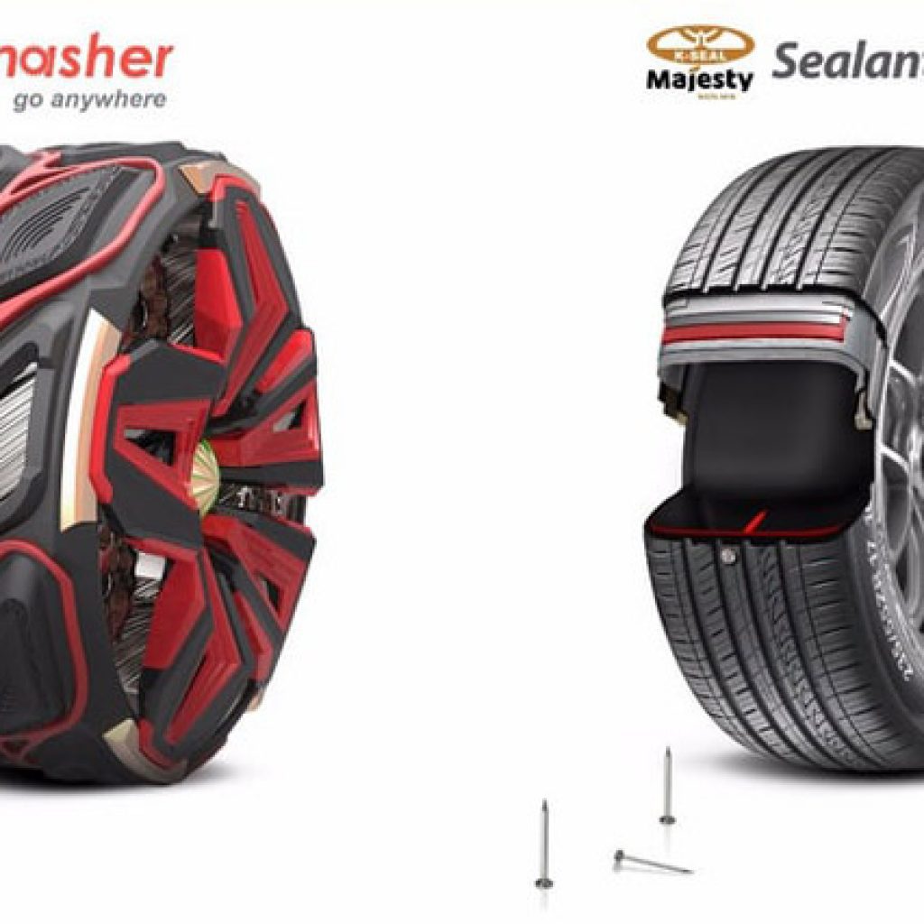 خلاقیت کومهو در طراحی لاستیک‌های منحصر به فرد!