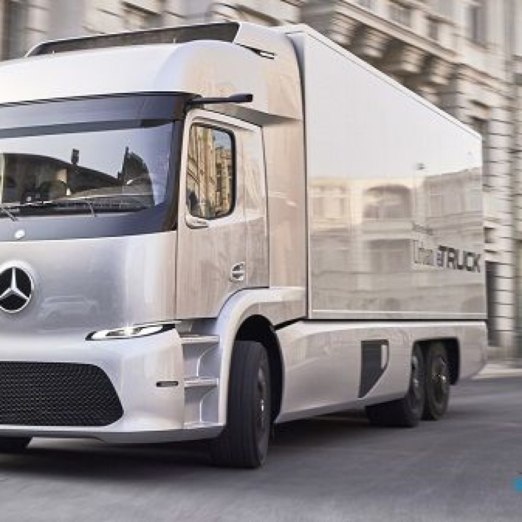 مرسدس‌بنز کانسپت کامیون شهری eTruck را معرفی کرد!