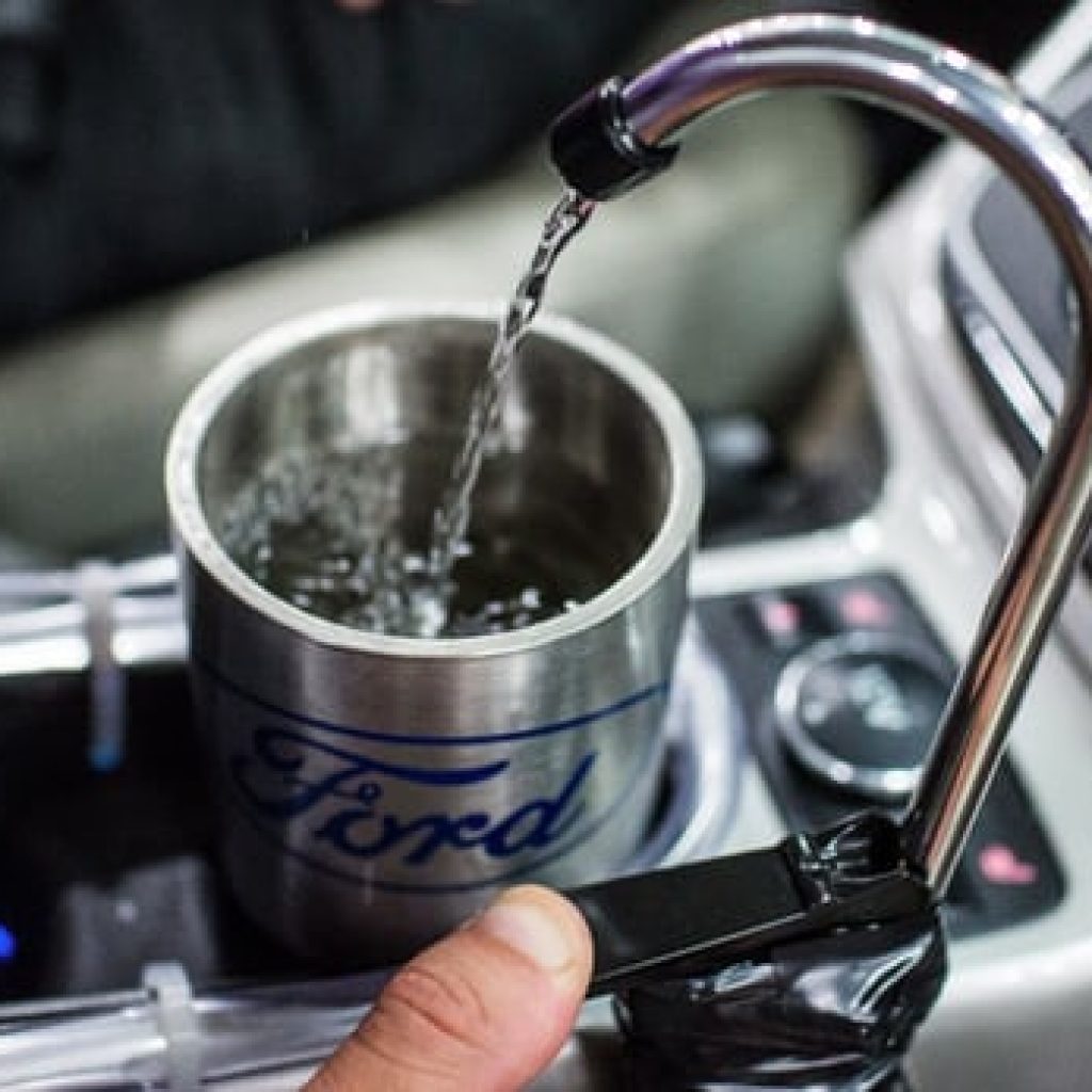 اختراع جالب مهندسان فورد؛ شیرآب در خودرو!