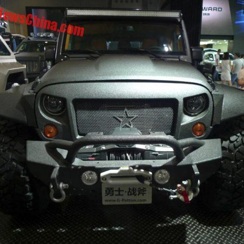 جی پاتون تاماهاوک یک جیپ‌رنگلر 6×6 برای بازار چین