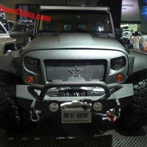 جی پاتون تاماهاوک یک جیپ‌رنگلر 6×6 برای بازار چین