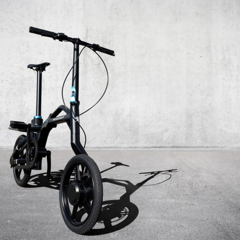 با دوچرخه تاشو و الکتریکی پژو آشنا شوید!