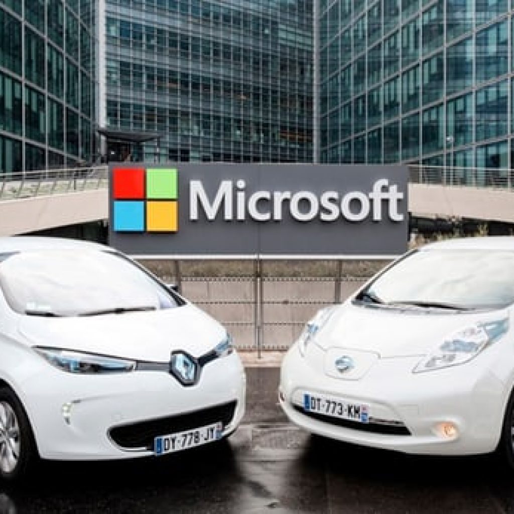 مایکروسافت با رنو و نیسان همکار شد!