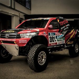 حضور تویوتا با هایلوکس Evo جدید در مسابقات داکار 2017