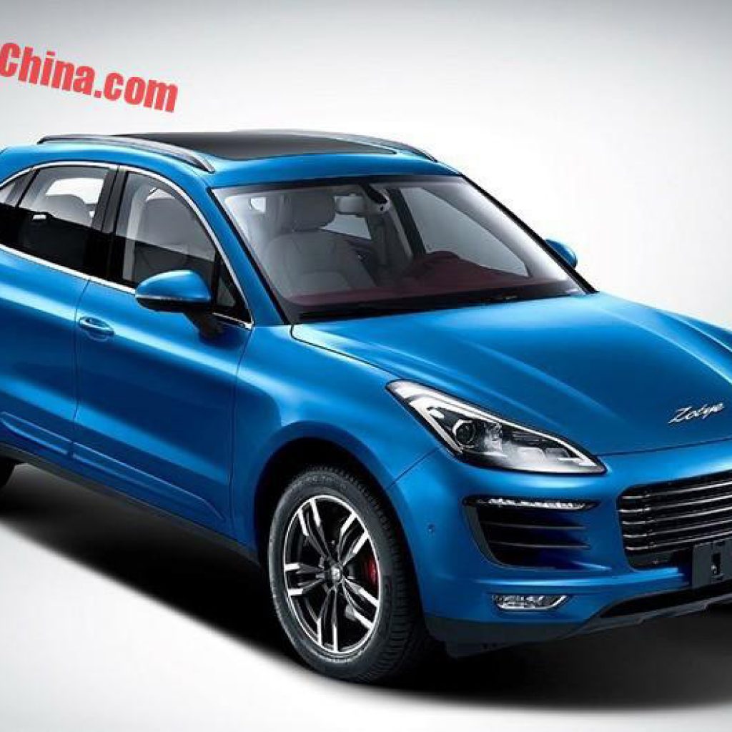 شاهکاری دیگر از کپی‌برداری چینی‌ها؛ زوتی SR8 در لباس پورشه ماکان!