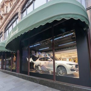 لوانته و زگنا در پشت معروفترین ویترین فروشگاهی لندن!