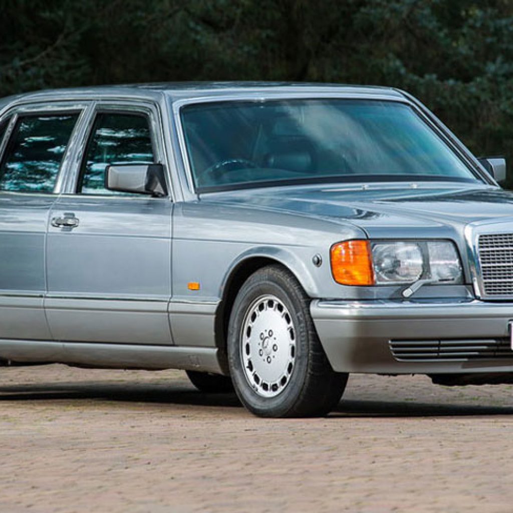 حراج مرسدس بنز زرهی پادشاه سابق اردن!