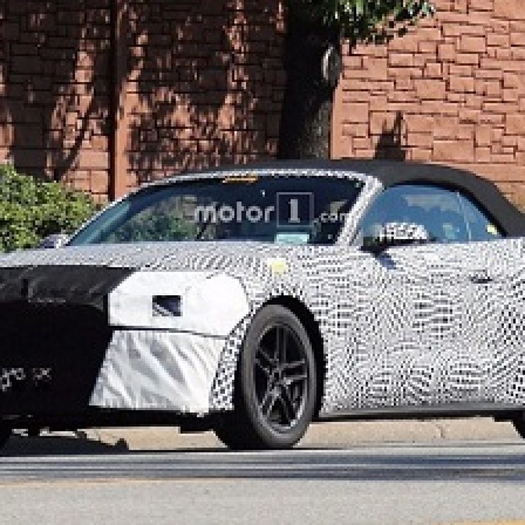 انتشار تصاویر جاسوسی از فورد موستانگ کانورتیبل 2018