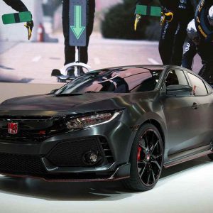 نمایش هوندا سیویک تیپ R جدید در نمایشگاه خودرو پاریس!