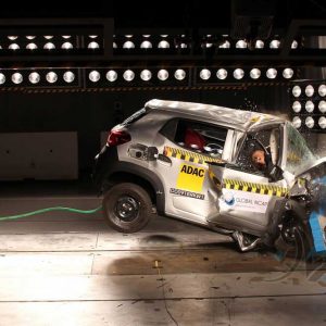 تست تصادف رنو کوئید را ببینید؛ صفر ستاره ایمنی!