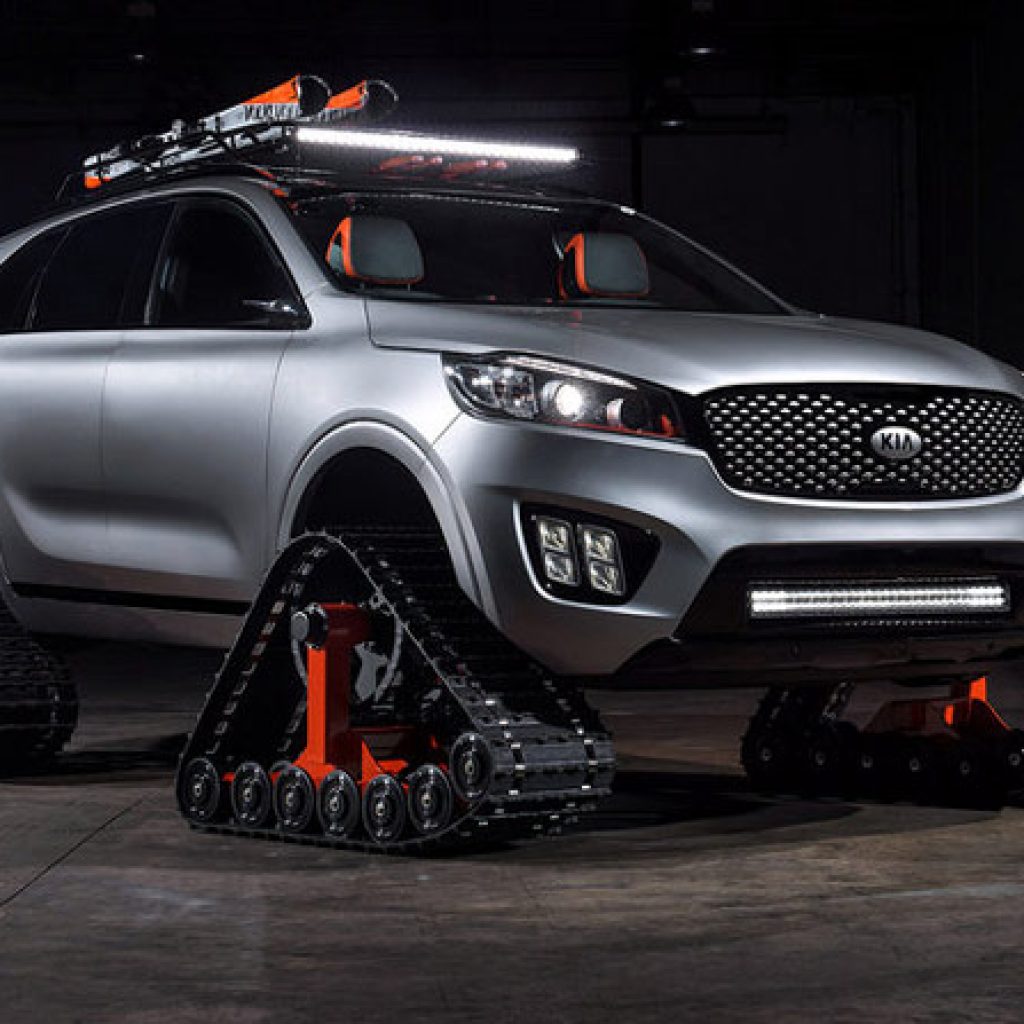 هنرنمایی کیا با چند مدل مفهومی تیون شده در نمایشگاه SEMA 2016