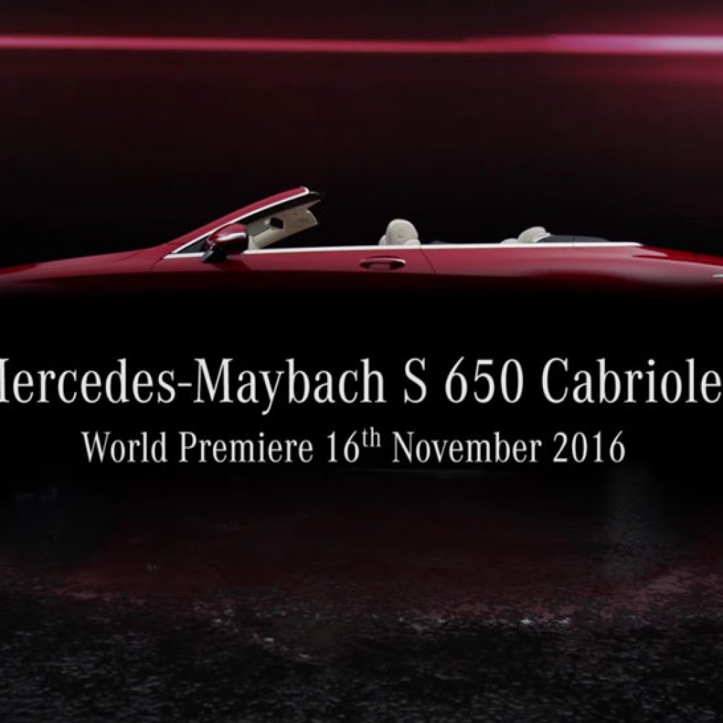 نمایش مرسدس میباخ S650 کروک، در نمایشگاه لس‌آنجلس
