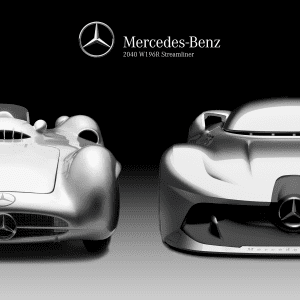 مرسدس بنز W196R Streamliner، خودروی رویایی از آینده