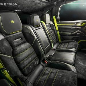 طراحی تریم جذاب زرد – مشکی برای پورشه کاین S!