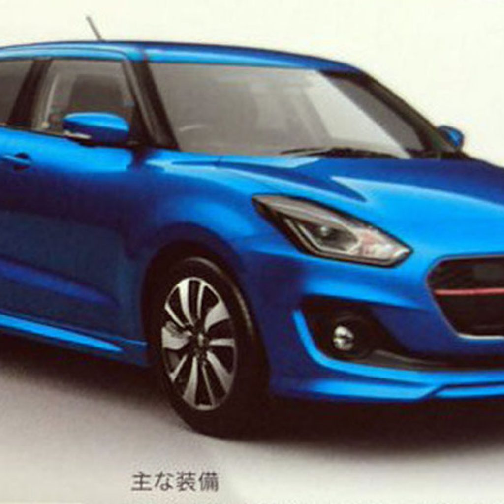 مشخصات درز کرده نسل بعدی سوزوکی Swift!