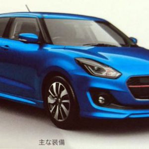 مشخصات درز کرده نسل بعدی سوزوکی Swift!