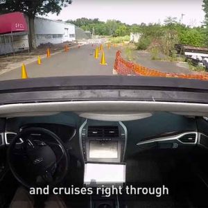 ماشین خودران NVIDIA در خیابان‌های کالیفرنیا