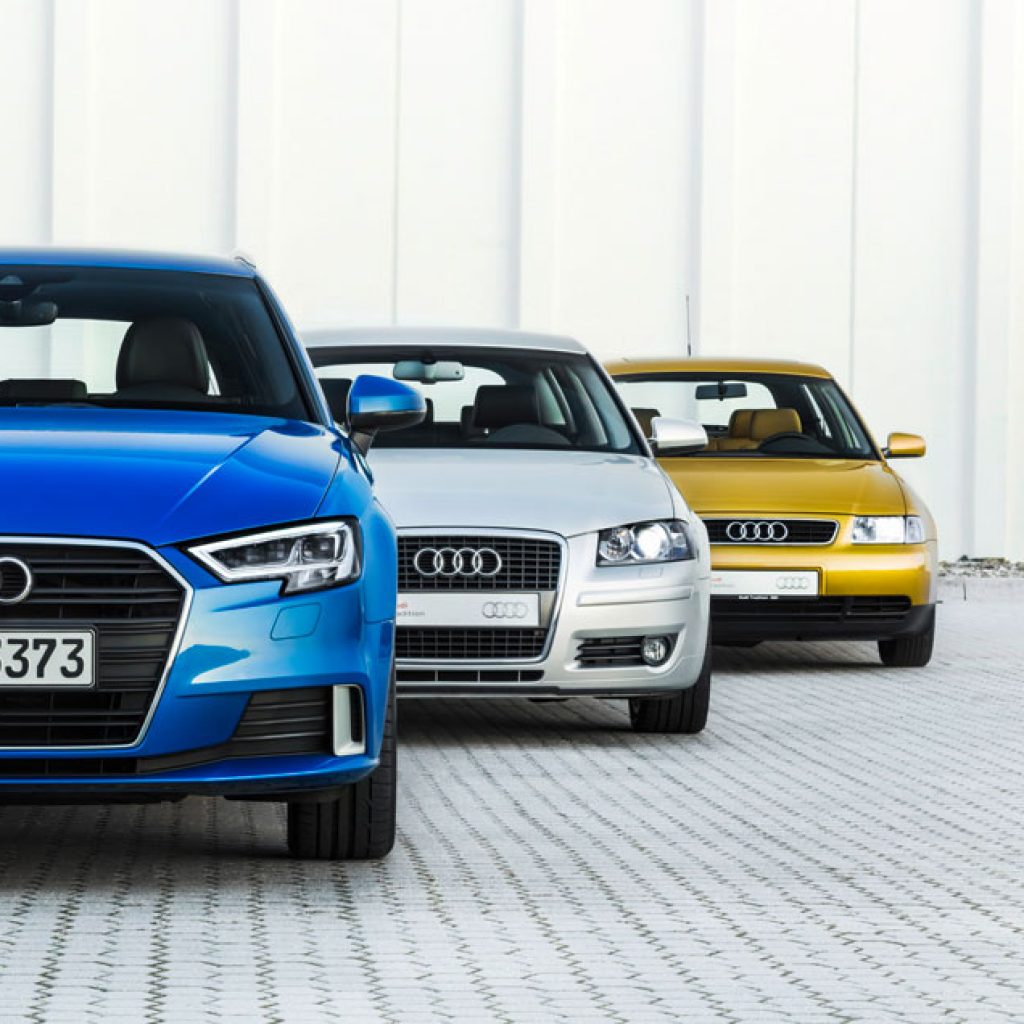 آئودی A3 بیست ساله شد؛ جشن سه نسل حضور!