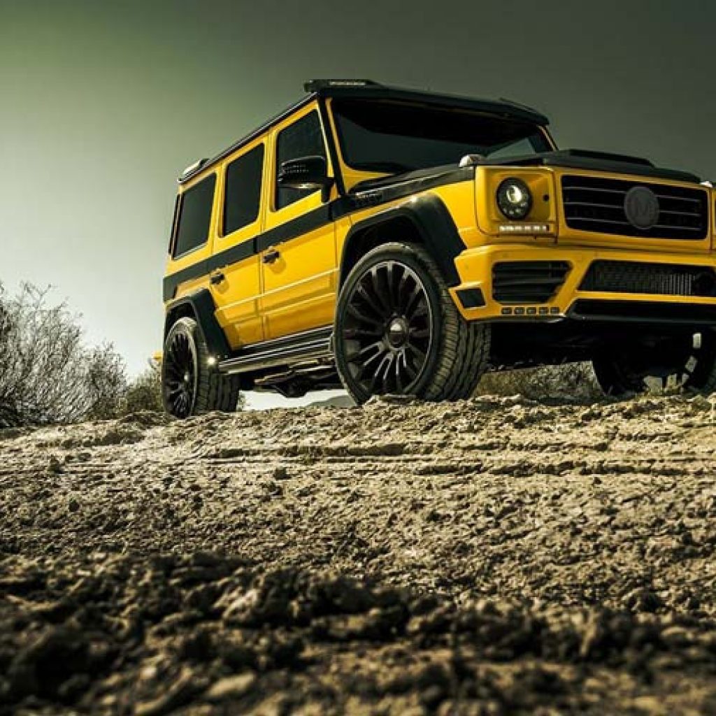 خودنمایی منصوری با مرسدس بنز ۸۴۰ اسب بخاری G-Class