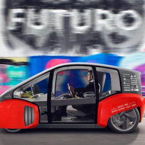 رونمایی از کانسپت خودران رینزاسپید Oasis در لاس‌وگاس!