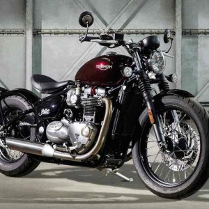 نگاهی به موتورسیکلت تریومف بون‌ویل بابر با موتور ۱۲۰۰ سی‌سی‌!