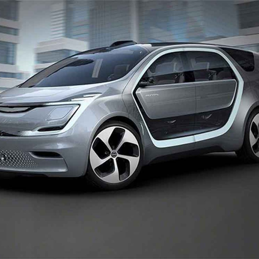 مینی‌ون خودران و تمامی الکتریکی فیات کرایسلر