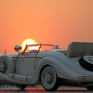 بررسی ماکت مرسدس بنز 500K: زیبای وصف ناپذیر!