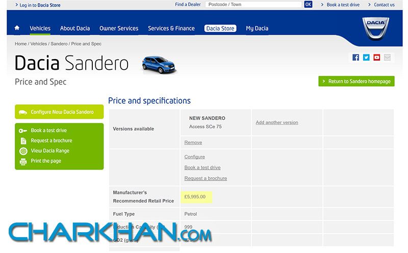sandero-site