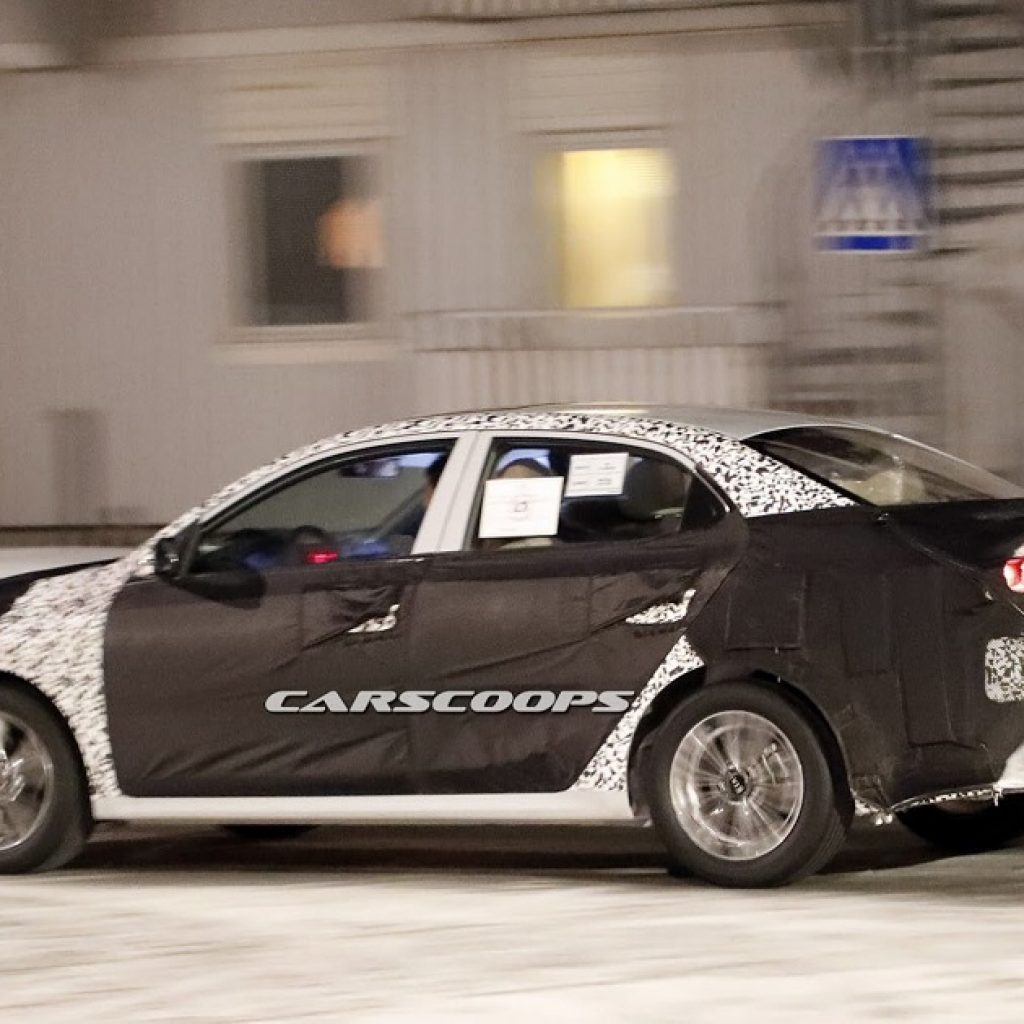 سدان جدید کیا که با تقلید از هیوندا Celesta ساخته شده، دیده شد!