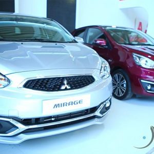 خودروهای میتسوبیشی و DS در نمایشگاه خودروی تهران