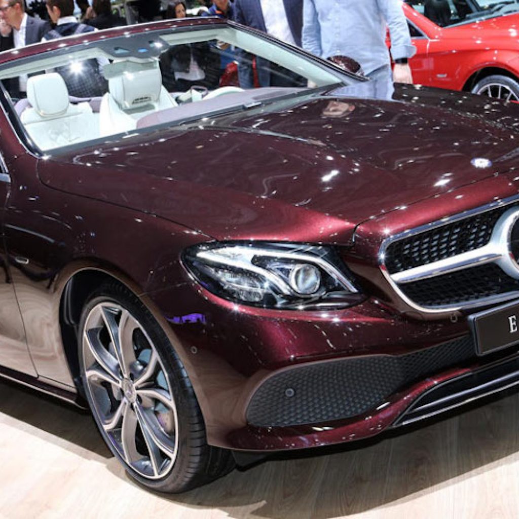 نسخه کابریولت و کوپه مرسدس بنز کلاس E در نمایشگاه خودرو ژنو رونمایی شدند!
