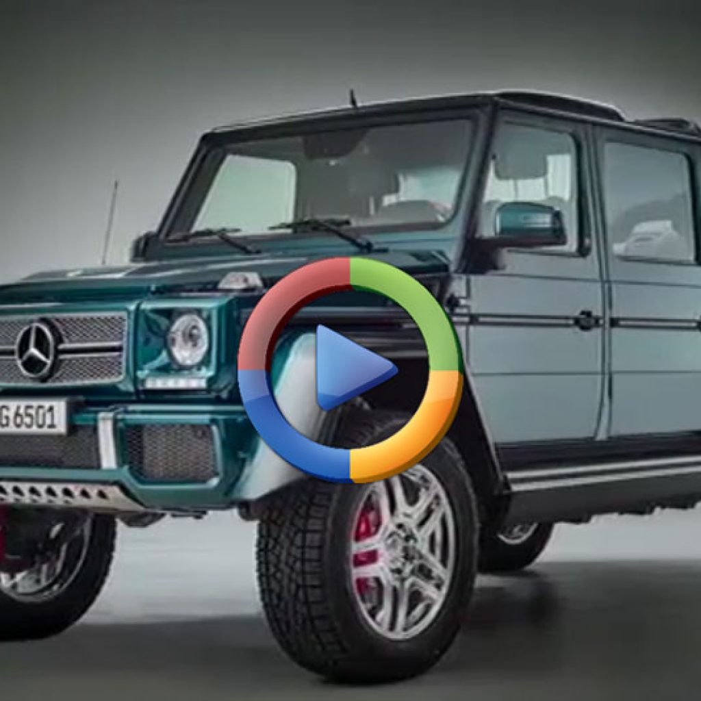 نگاهی به شاسی بلند لوکس میباخ G650 مرسدس بنز (ویدئوی دوبله)