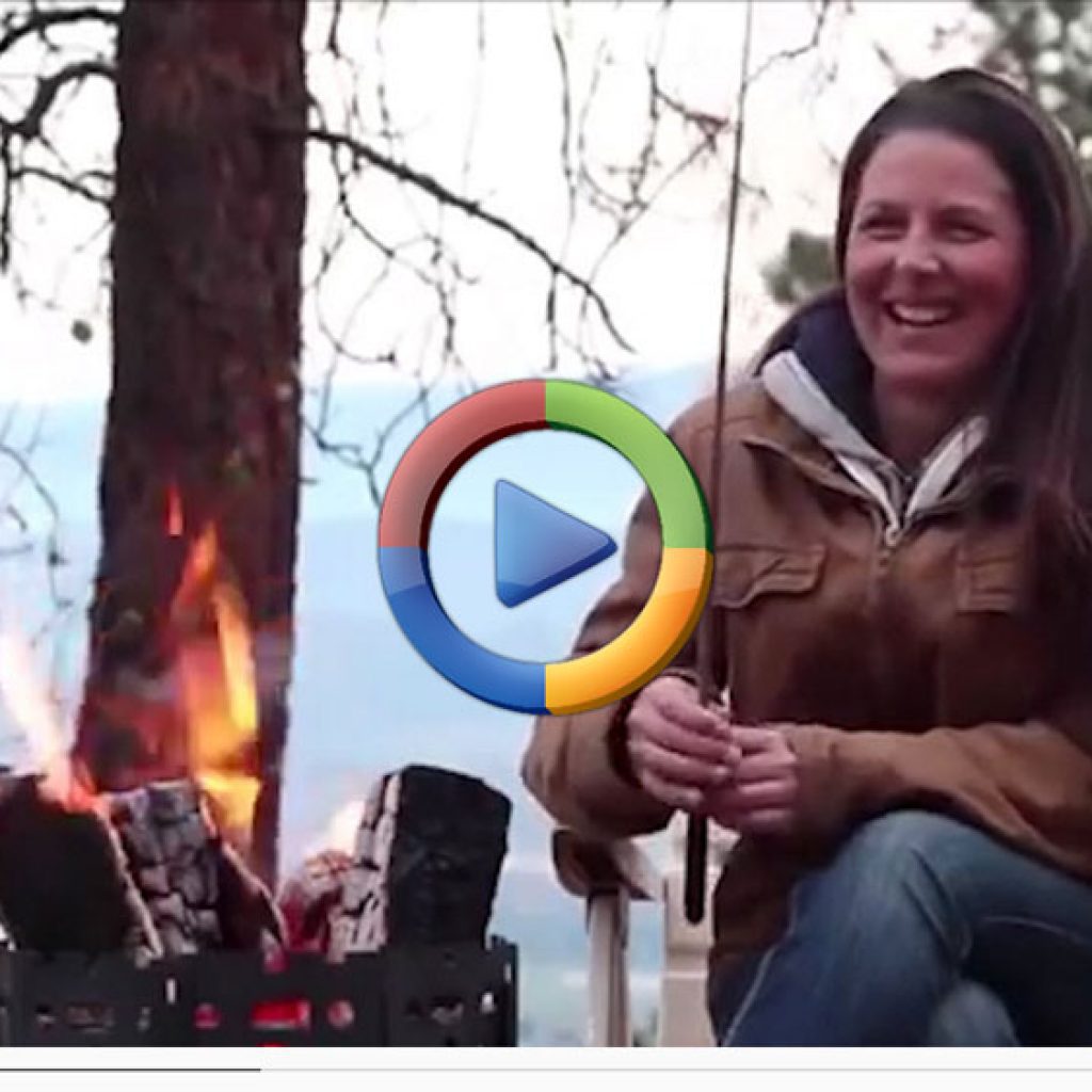 روش روشن کردن راحت آتش در طبیعت + فیلم