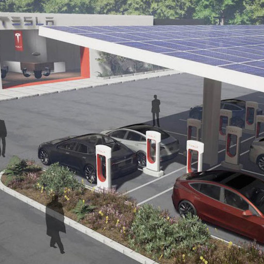 دو برابر شدن جایگاه‌های شارژ خودرو تسلا به مناسبت ورود مدل 3!