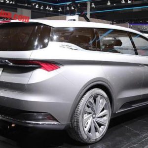 جیلی از یک محصول جدید با پلتفرم MPV پرده برداشت