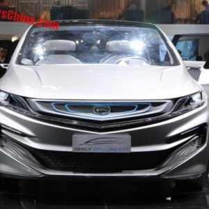 جیلی از یک محصول جدید با پلتفرم MPV پرده برداشت