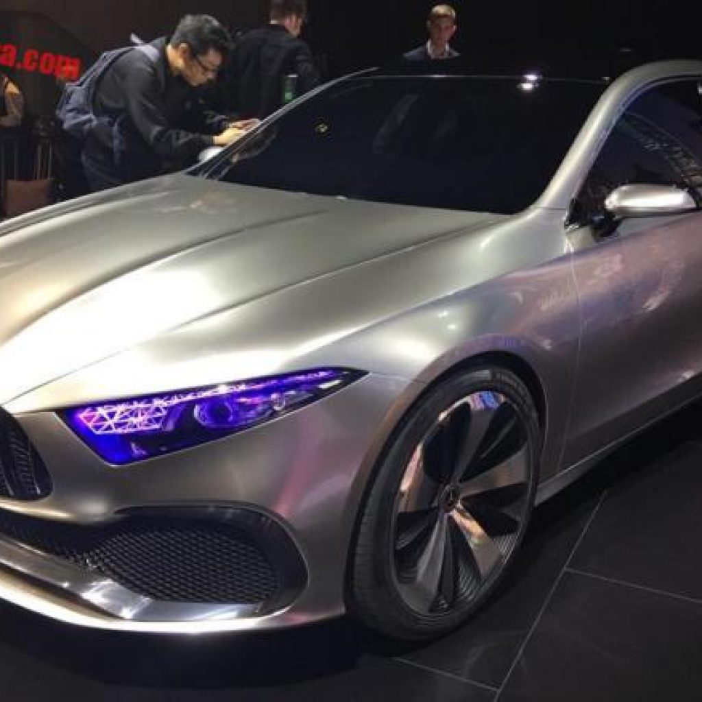 کانسپت A بنز، پا به صحنه شانگهای گذاشت!