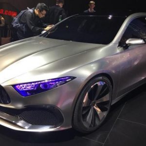 کانسپت A بنز، پا به صحنه شانگهای گذاشت!