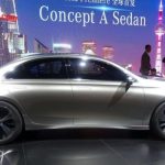 کانسپت A بنز، پا به صحنه شانگهای گذاشت!