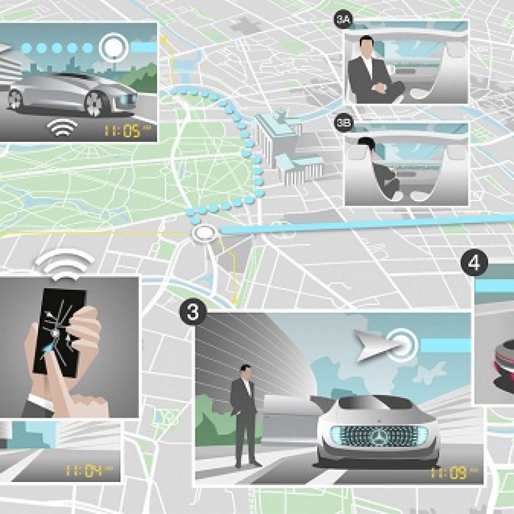 همکاری مرسدس بنز و بوش برای ارائه خطوط تاکسیرانی خودران!