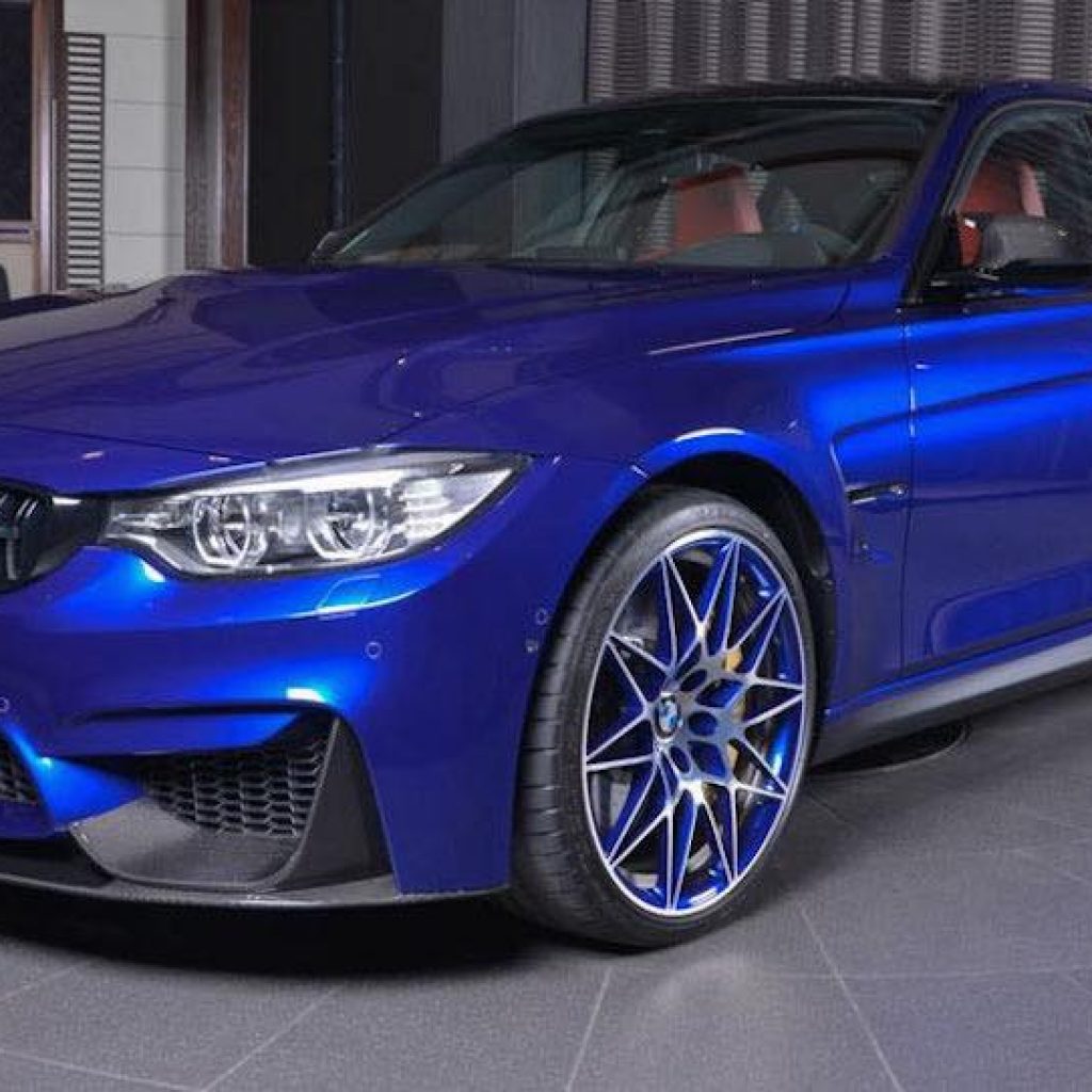 بی‌ام‌و M3 آبی رنگ سان مارینو با بدنه کربنی رویت شد!