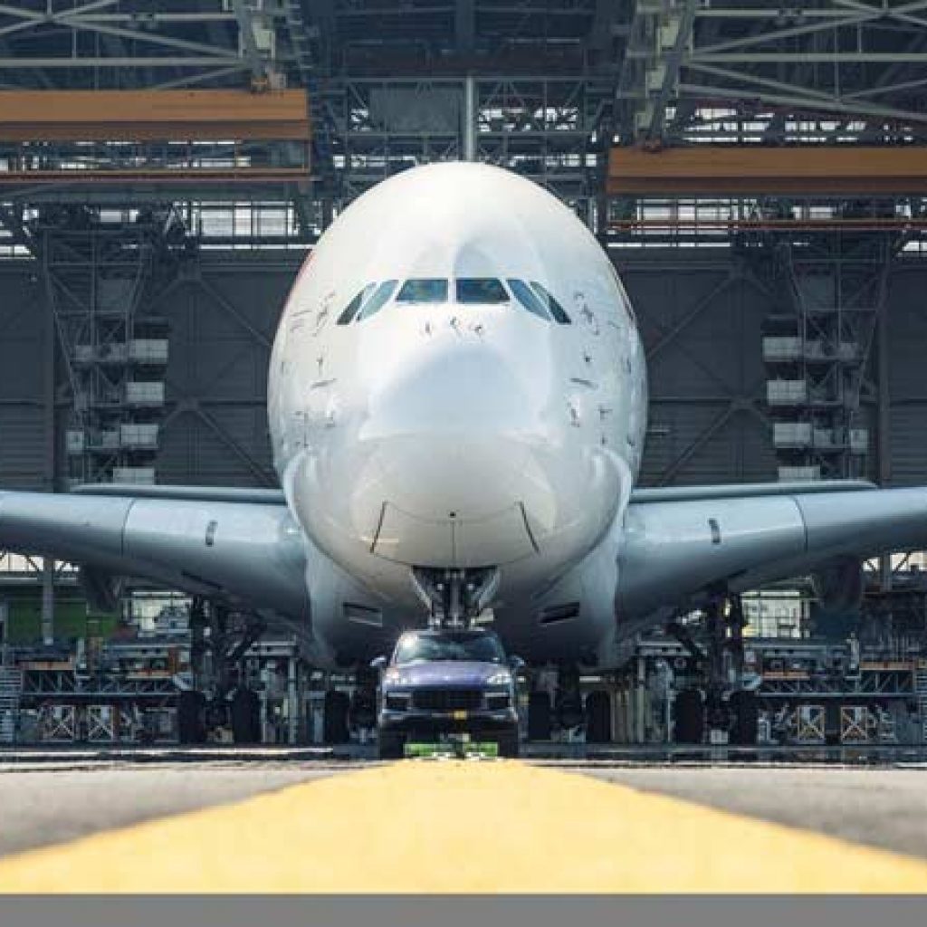 پورشه به‌عنوان کشنده ایرباس A380، وارد کتاب رکوردها شد