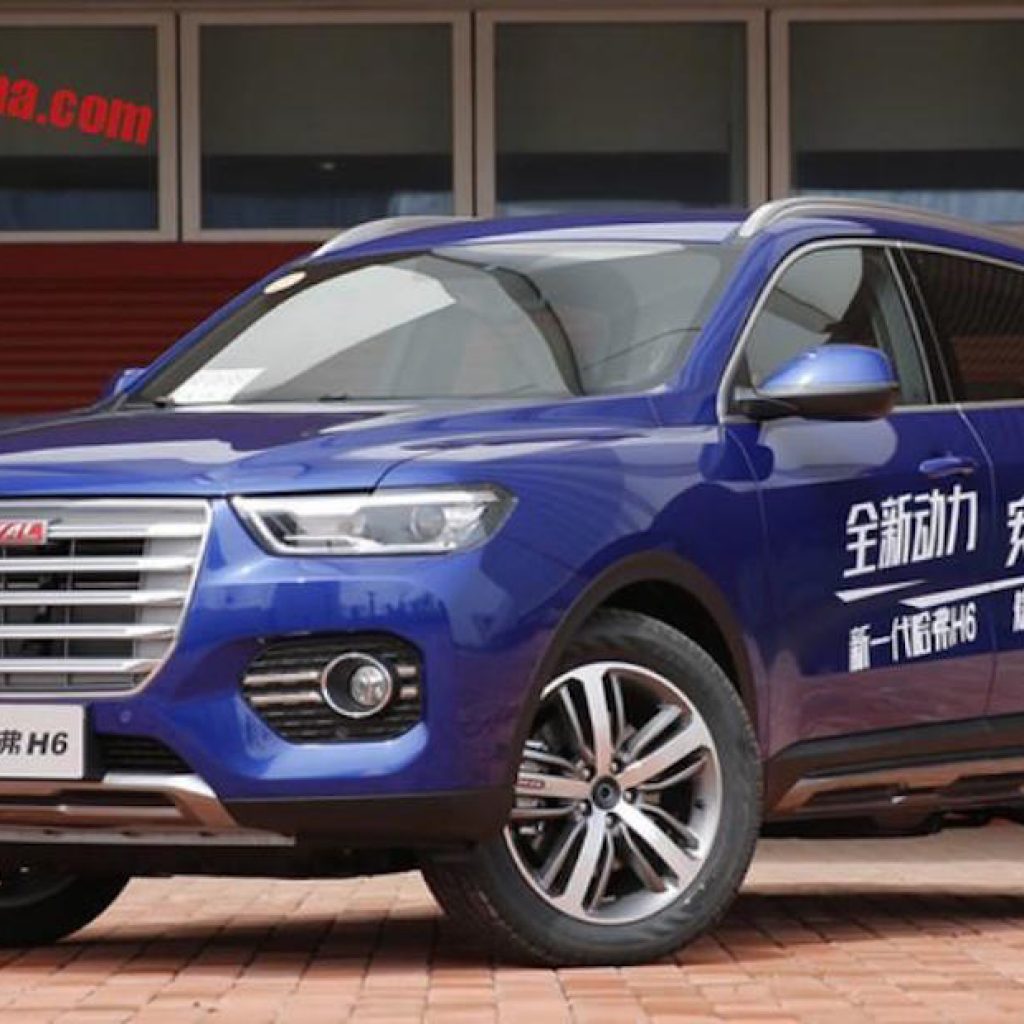 دو شاسی‌بلند هاوال H6 با آرم‌های قرمز و آبی وارد بازار چین شدند!