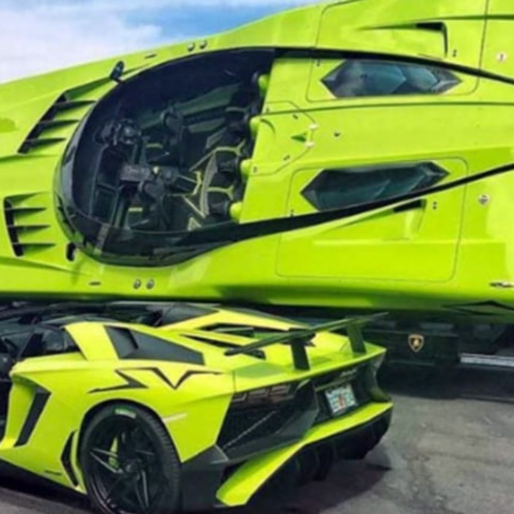 با خرید این لامبورگینی، یک قایق سرعتی کاملا مشابه بگیرید!