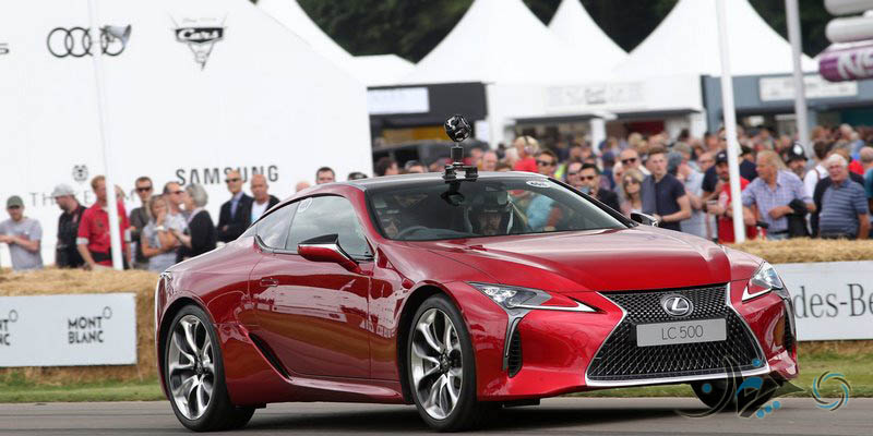 جشنواره خودرو گودوود: بزرگان در پیست hillclimb! لکسس LC500