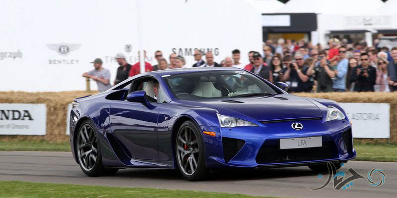 جشنواره خودرو گودوود: بزرگان در پیست hillclimb! لکسس LFA