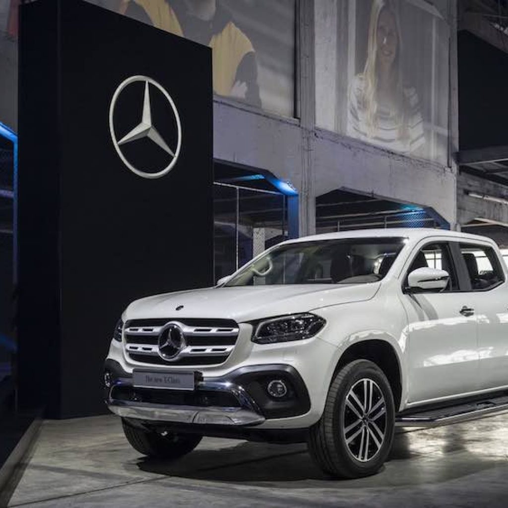 پیکاپ کلاس X مرسدس با قدرت ۱۹۰ اسب بخاری رونمایی شد!