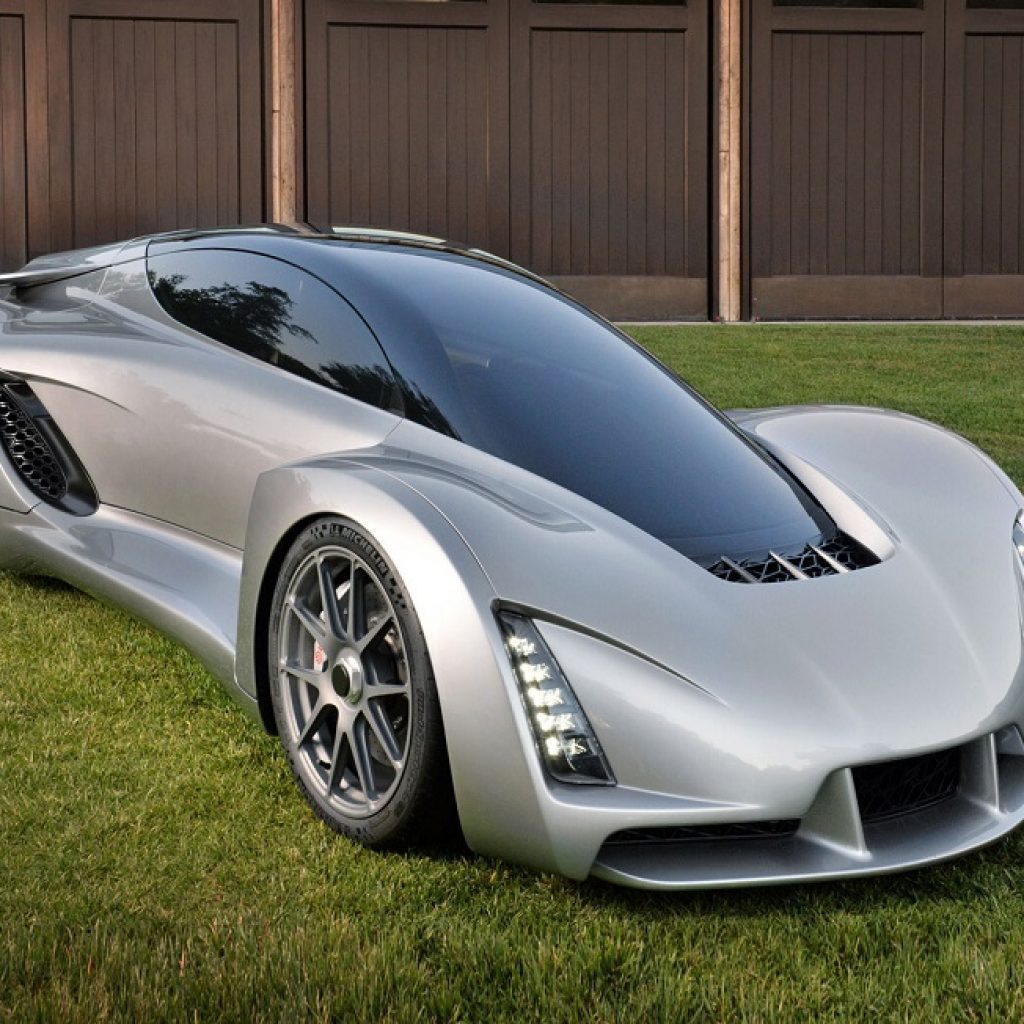 این سوپر ماشین ۷۰۰ اسب بخاری، تماما توسط پرینتر سه بعدی درست شده است!