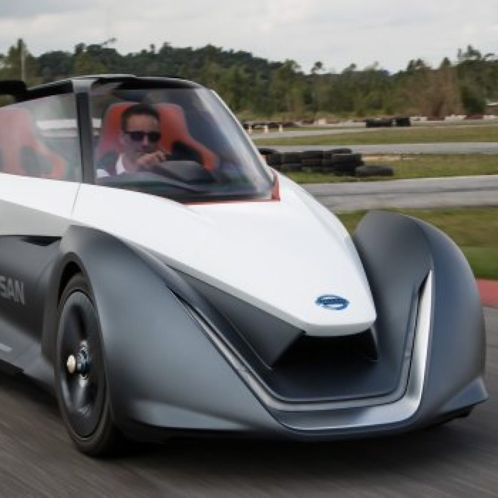 نمایش نیسان BladeGlider در جشنواره Goodwood
