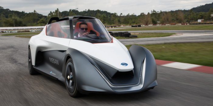 نمایش نیسان BladeGlider در جشنواره Goodwood نمایش نیسان BladeGlider در جشنواره Goodwood